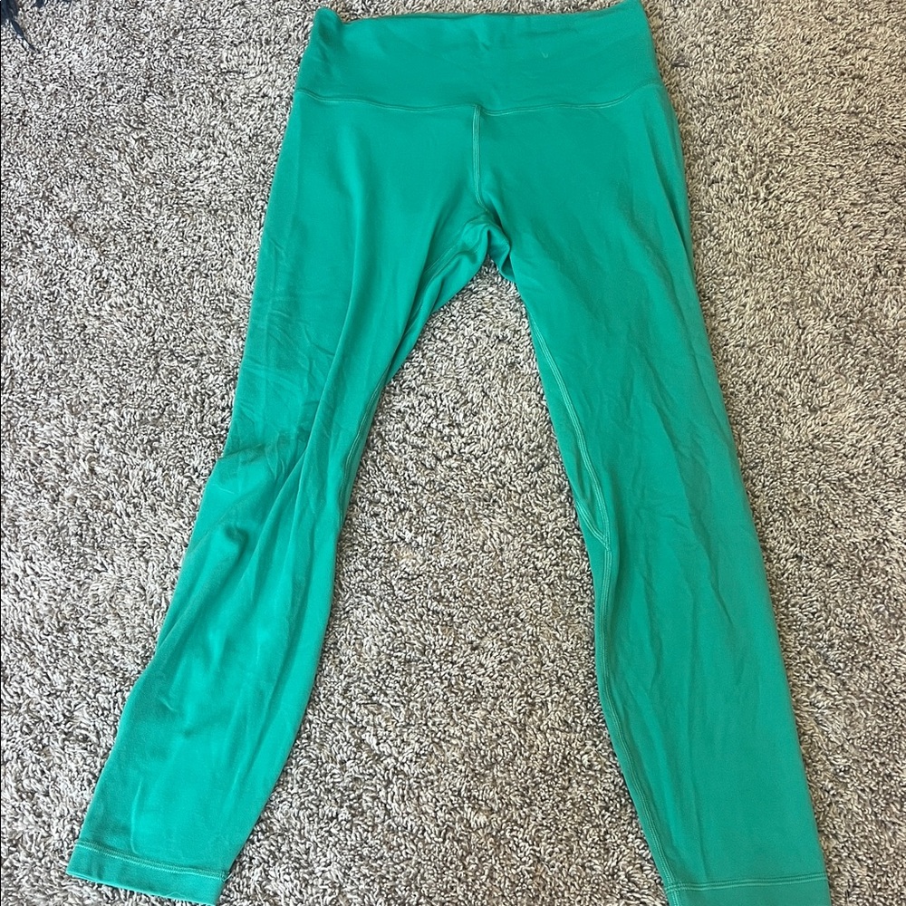 Green Lululemon Leggings